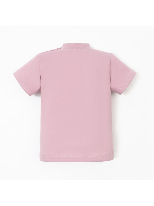 Футболка для девочки «Крошка Я» BASIC LINE, розовый, рост 68-74 см