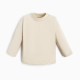 Лонгслив детский «Крошка Я» BASIC LINE, рост 62-68 см, молочный