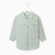 Рубашка джинсовая детская KAFTAN, зелёная, размер 28 (86-92 см)