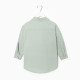 Рубашка джинсовая детская KAFTAN, зелёная, размер 30 (98-104 см)