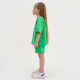 Комплект детский (футболка, шорты) KAFTAN Basic line, зелёный, размер 32 (110-116 см)
