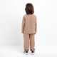 Костюм (рубашка и брюки) детский KAFTAN «Муслин», размер 32 (110-116 см), бежевый