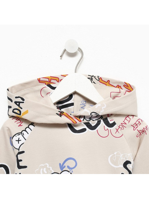 Костюм детский (толстовка и брюки) KAFTAN: Graffiti, размер 30 (98-104 см)