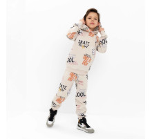Костюм детский (толстовка и брюки) KAFTAN: Graffiti, размер 32 (110-116 см)