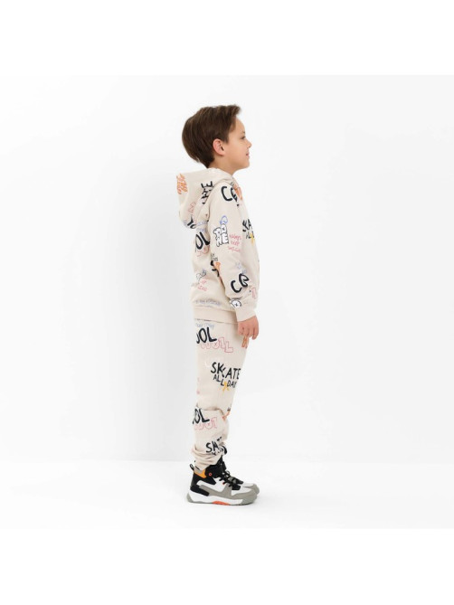 Костюм детский (толстовка и брюки) KAFTAN: Graffiti, размер 34 (122-128 см)