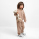 Костюм (рубашка и брюки) детский KAFTAN «Муслин», размер 32 (110-116 см), бежевый
