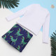 Костюм купальный для мальчика KAFTAN «Динозавр», сине-белый, рост 98-104 см