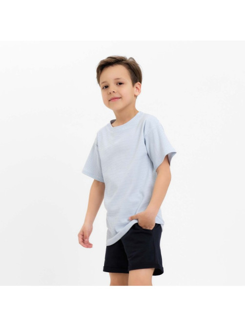 Шорты детские KAFTAN Basic line, размер 32 (110-116 см), синие