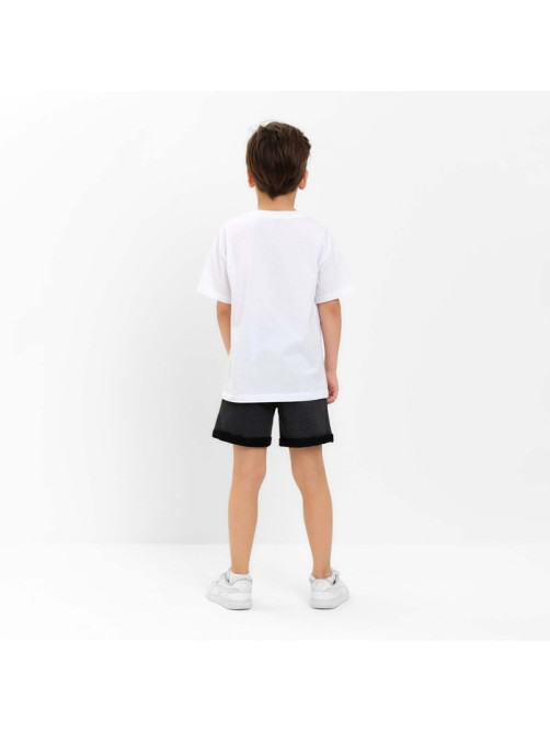Шорты детские KAFTAN Basic line, размер 34 (122-128 см), серые