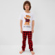Пижама детская KAFTAN: Best friends размер 34 (122-128 см)