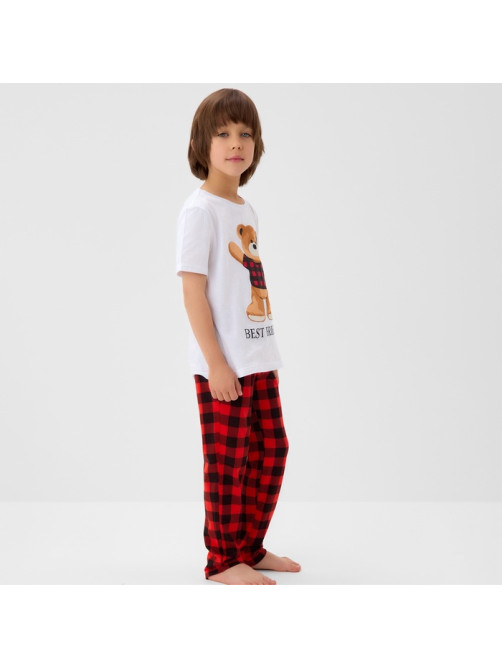 Пижама детская KAFTAN: Best friends размер 32 (110-116 см)