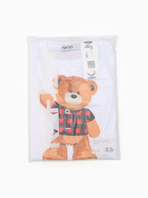 Пижама детская KAFTAN: Best friends размер 30 (98-104 см)