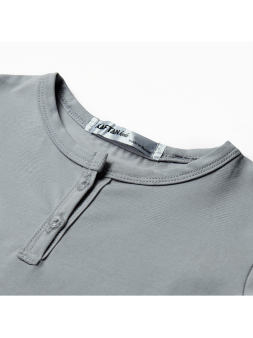 Лонгслив для мальчика KAFTAN, серый, размер 30 (98-104 см)