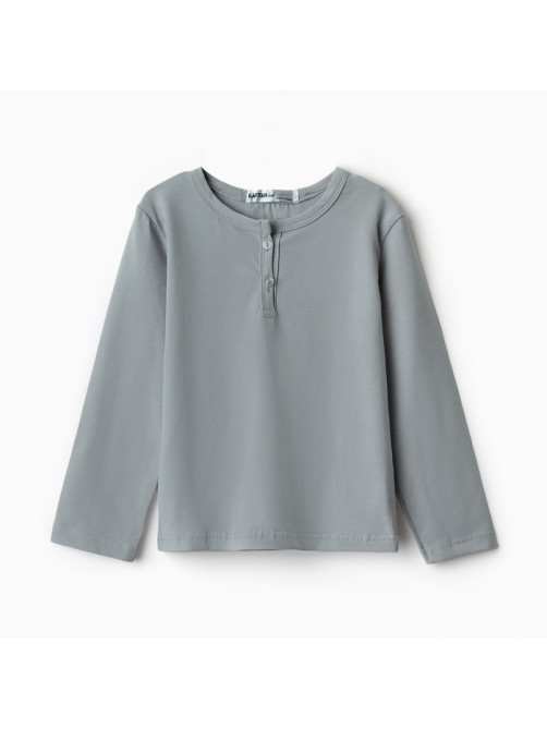 Лонгслив для мальчика KAFTAN, серый, размер 32 (110-116 см)
