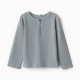 Лонгслив для мальчика KAFTAN, серый, размер 32 (110-116 см)