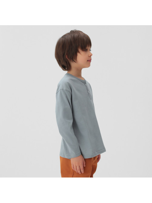 Лонгслив для мальчика KAFTAN, серый, размер 32 (110-116 см)