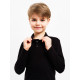 Джемпер поло для мальчика MINAKU: Basic Line KIDS, чёрный, рост 104 см