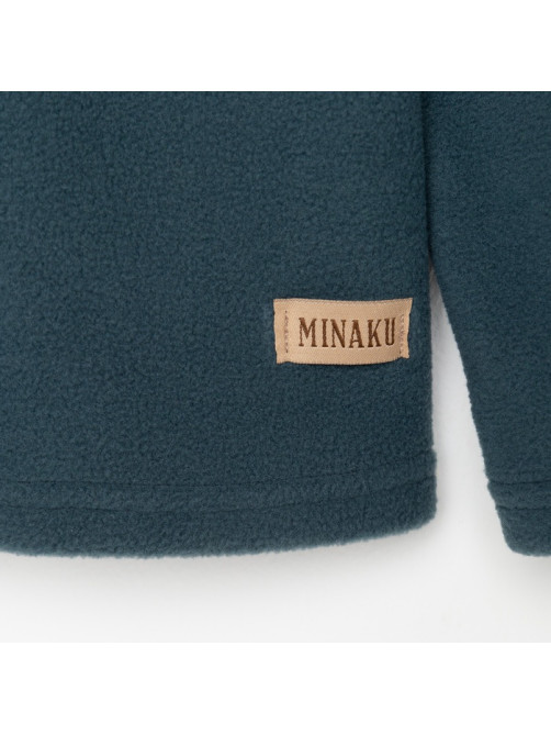 Толстовка детская флисовая MINAKU, тёмно-серая, рост 92-98 см