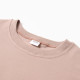 Футболка детская однотонная MINAKU: Basic line kids, бежевая, рост 98 см
