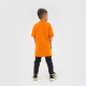Футболка для мальчика KAFTAN: Trendy boy, оранжевая, размер 30 (98-104 см)