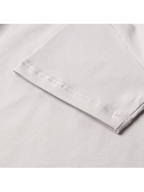 Футболка детская однотонная MINAKU: Casual Collection, серая, рост 128 см