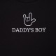 Футболка для мальчика KAFTAN: Daddy's boy, чёрная, размер 32 (110-116 см)