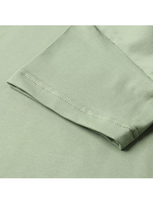Футболка детская однотонная MINAKU: Casual Collection, цвет хаки, рост 116 см