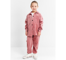 Костюм детский KAFTAN Velvet, размер 38 (146-152 см), розовый