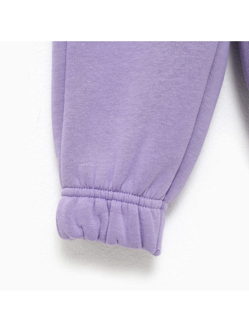 Костюм детский с начёсом (джемпер, брюки) KAFTAN «Basic line» р.32 (110-116), лиловый