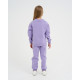 Костюм детский с начёсом (джемпер, брюки) KAFTAN «Basic line» р.32 (110-116), лиловый