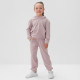 Костюм детский (толстовка, брюки) KAFTAN: Soft plushy, размер 30 (98-104 см), лиловый