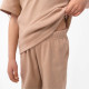 Костюм детский (футболка, брюки) KAFTAN, размер 38 (146-152 см), бежевый