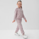 Костюм детский (толстовка, брюки) KAFTAN: Soft plushy, размер 30 (98-104 см), лиловый