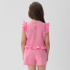 Комплект для девочки (топ, шорты) KAFTAN, размер 32 (110-116 см), ярко-розовый