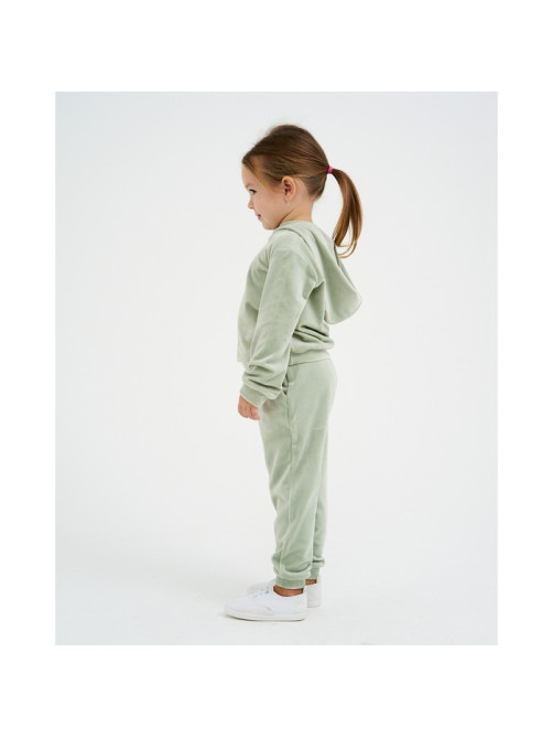 Костюм детский (толстовка, брюки) KAFTAN: Soft plushy, размер 32 (110-116 см), зелёный