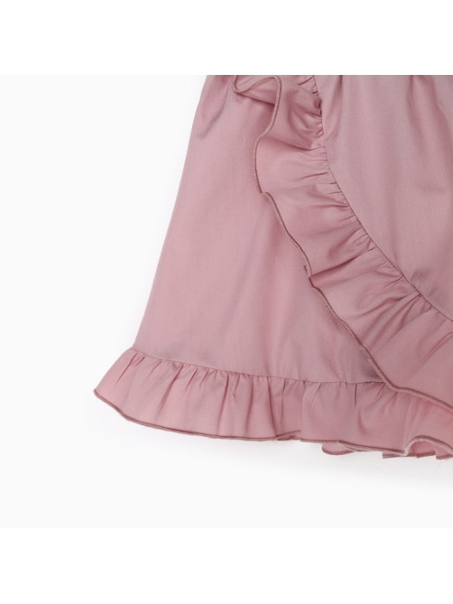 Комплект для девочки (топ, юбка) KAFTAN, размер 30 (98-104 см), пудровый