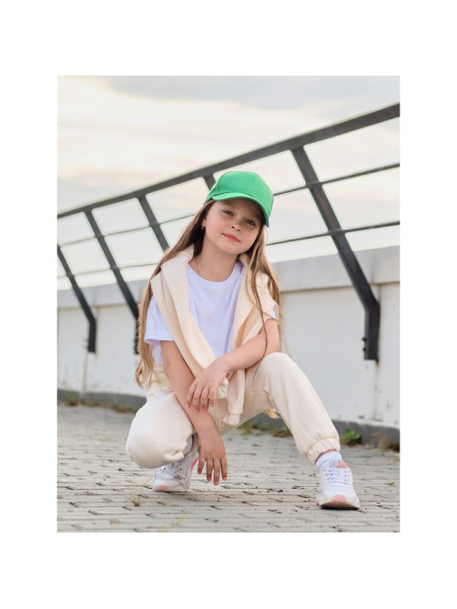 Костюм детский (свитшот, брюки) KAFTAN Basic line, размер 28 (86-92 см), бежевый