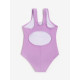 Купальник для девочки слитный MINAKU: Swim Collection, сиреневый, рост 116-122 см