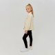 Рубашка для девочки MINAKU: Casual collection KIDS, бежевая, рост 134 см