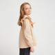 Блузка для девочки MINAKU: Cotton collection, бежевая, рост 122 см