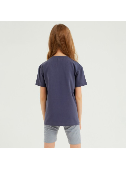 Велосипедки детские MINAKU: Casual Collection KIDS, серые, рост 110 см