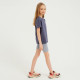 Велосипедки детские MINAKU: Casual Collection KIDS, серые, рост 134 см