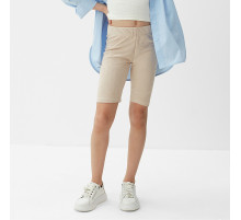 Велосипедки детские MINAKU: Casual Collection KIDS, грязно-розовые, рост 152 см