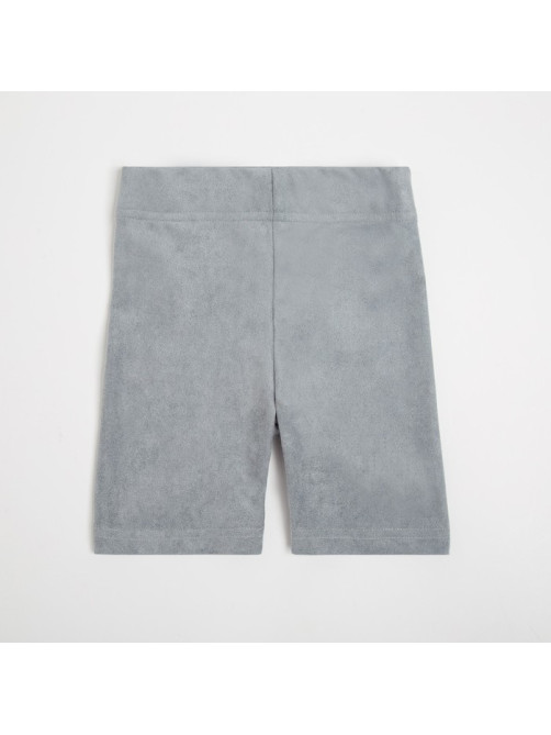 Велосипедки детские MINAKU: Casual Collection KIDS, серые, рост 134 см