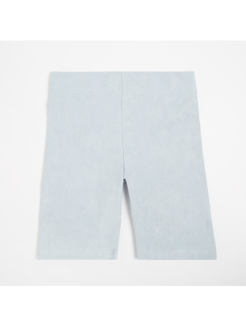 Велосипедки детские MINAKU: Casual Collection KIDS, голубые, рост 146 см