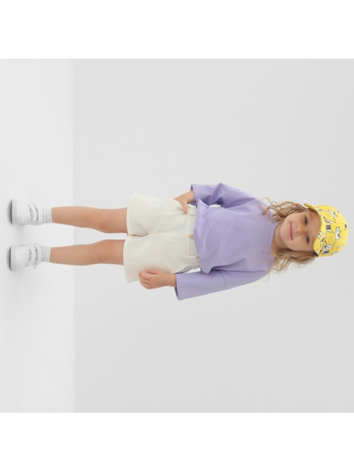 Шорты детские MINAKU: Cotton Collection, белые, рост 104 см