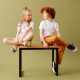Велосипедки детские MINAKU: Casual Collection KIDS, грязно-розовые, рост 116 см