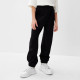 Брюки для девочки MINAKU: Casual Collection KIDS, чёрные, рост 128 см
