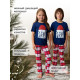 Пижама детская KAFTAN «Santa team» размер 30 (98-104 см)