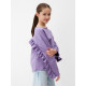 Свитшот для девочки MINAKU: Casual Collection KIDS, сиреневый, размер 32 (116-122 см)